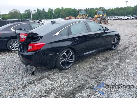 2018 Honda Accord Sport из США, поврежденный, VIN 1HGCV1F36JA148818